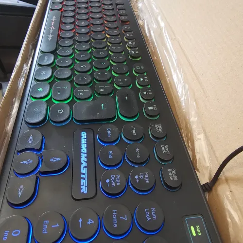Teclado Gamer Steampunk Km76