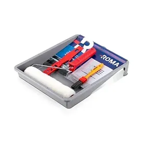 Kit Rolo De Pintura 23Cm 3Peças Roma