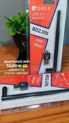 Adaptador Wifi USB Wireless