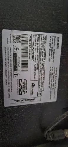 TV Samsung 50 Crystal UHD 4K - Modelo UN50AU7700G