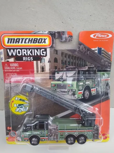 Matchbox Working Rigs Fire Truck