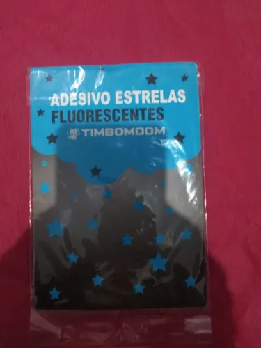 Adesivos de estrelas fluorescentes Timbomdom