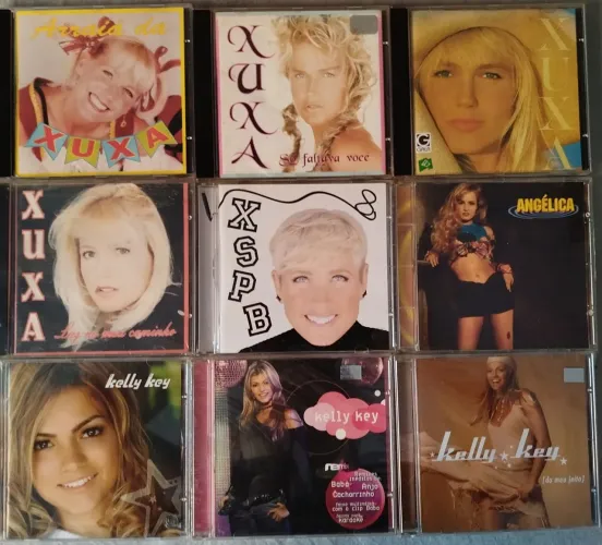 CDs - Xuxa, Angélica e Kelly Key