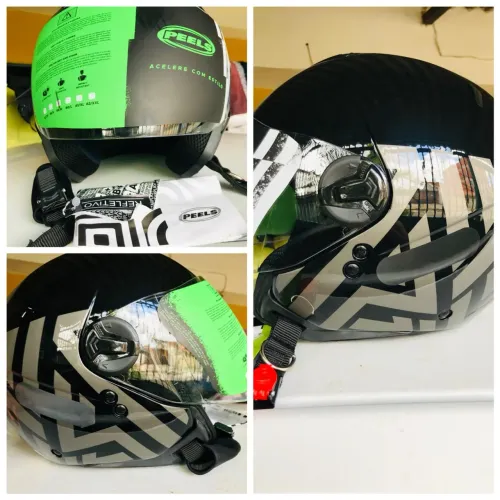 Capacete aberto Peels