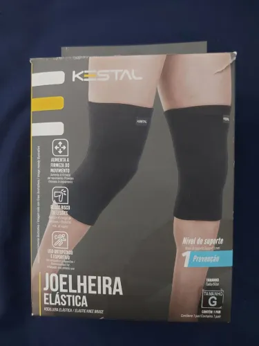 Joelheira Elástica Kestal - Tamanho G