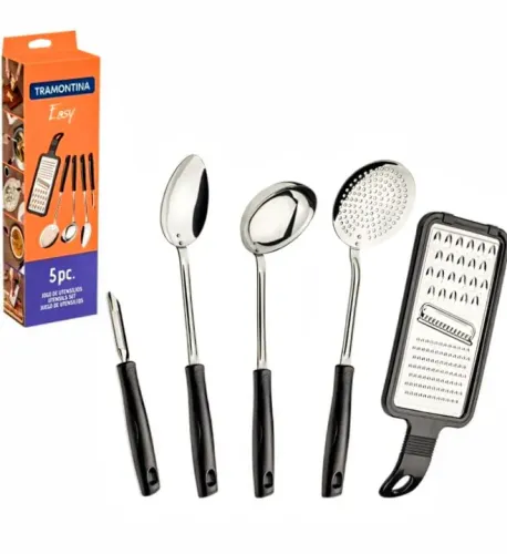 Jogo de Utensílios Tramontina Easy 5 Peças
