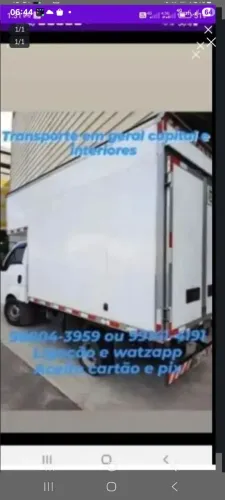 Frete frete mudanças transporte capital e interior do estado 