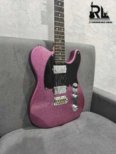 Guitarra Seizi Katana Kabuto Purple Sparkle