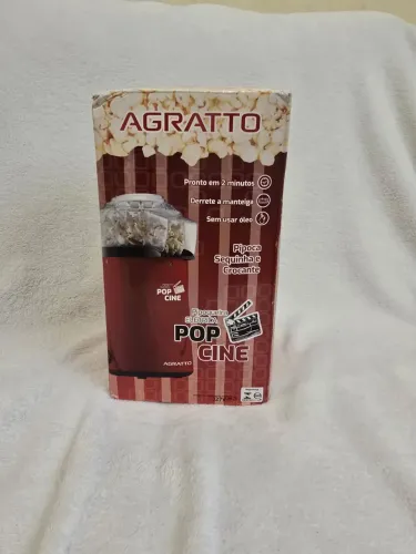 PIPOQUEIRA ELÉTRICA POP CINE AGRATTO 127v. (Nova)