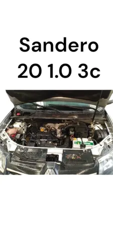 Motor parcial Sandero 2020 3 cilindros 