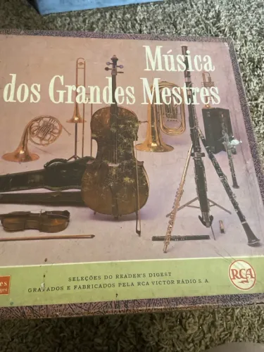 Discos de Vinil - Música dos Grandes Mestres