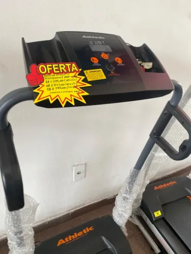 Esteira suporta 100 kg até 10 km
