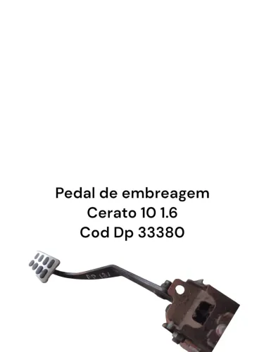 Pedal De Embreagem Cerato 10 1.6 Cod Dp 33380