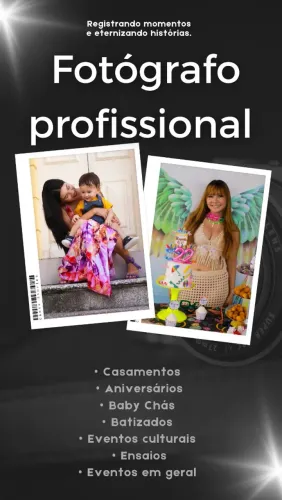 Fotografia profissional, fotógrafo e videomaker! 