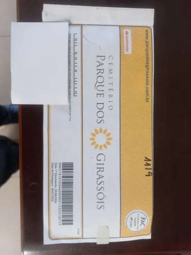 Jazigo a escolha Parque dos Girassoís R$ 10.000,00 mais taxa transferência PARELHEIROS
