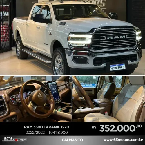 Ram 3500 Laramie 6.7 TB CD 4X4 Diesel 2022