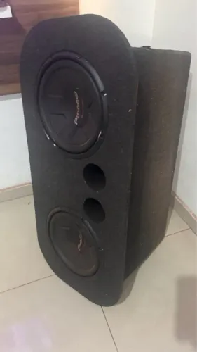 Caixa de Som Pioneer para Carro já. In módulo digital 