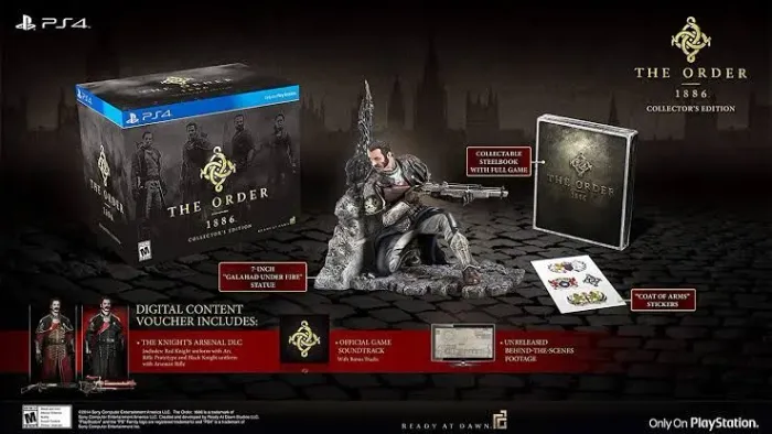 The Order 1886 - Edição de Colecionador - PS4