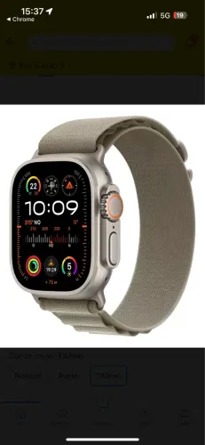 Apple Watch Ultra 2 GPS + Caixa titânio de 49 mm 
