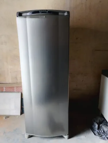 Geladeira Consul, Frost Free, inox , 220 v. Seminova.Sem oferta/troca.Só mensagens via OLX