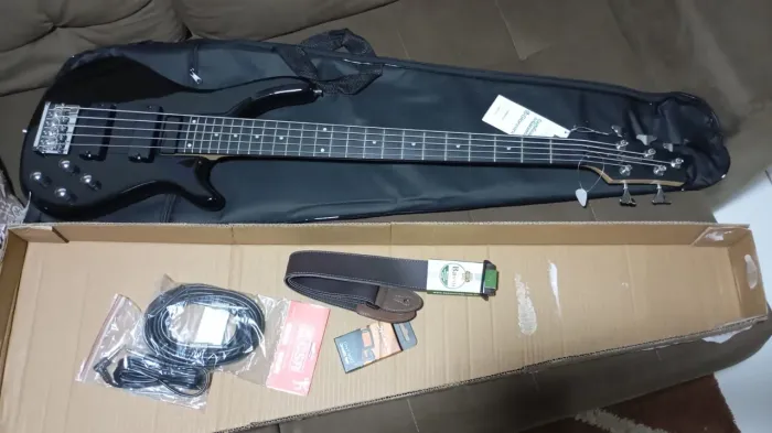 Vendo ou troco baixo de 5 cordas ativo por um sax alto 