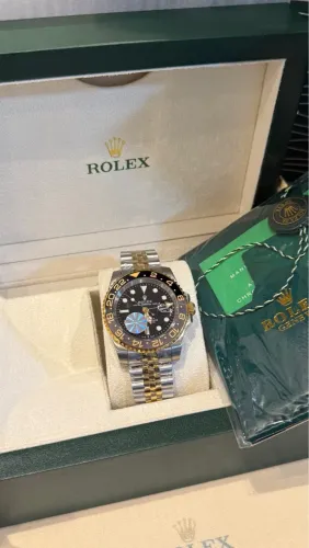Rolex GMT-Master II - Ouro e Aço
