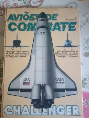 Livro Aviões de Combate - Challenger