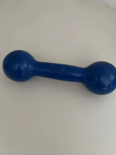 Halteres Azul para Exercícios