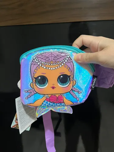 Bolsa Pochete Infantil LOL Surprise Sereia - Original