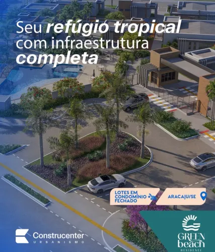Green Beach: Condomínio fechado de lotes na zona sul de Aracaju