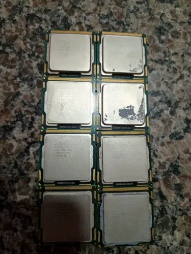 Lote de 8 Processadores Intel i5 650 1 tb