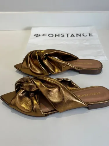 Rasteira Bronze Constance número 34