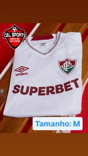 Camisa do Fluminense branca 2025