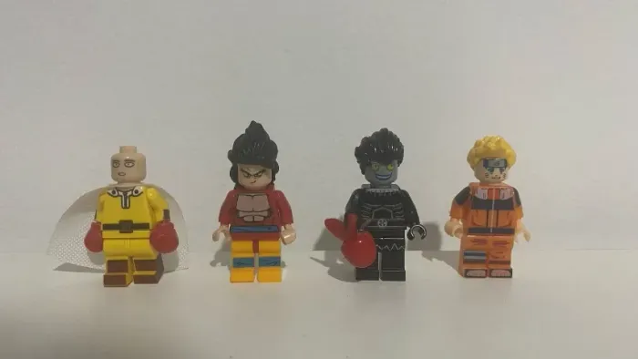 Kit Bonecos de Anime Compatíveis com LEGO