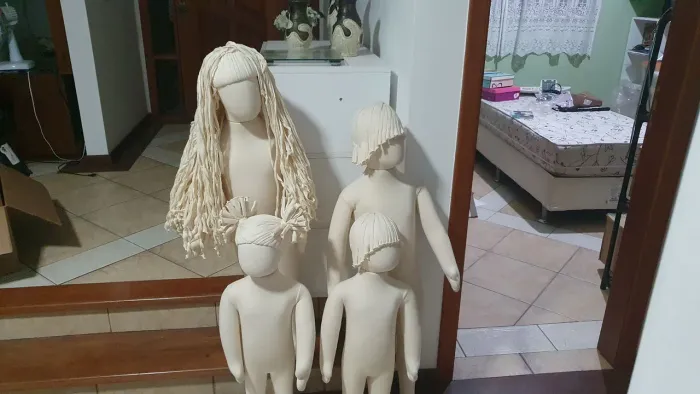 Manequim De Tecido Articulável 