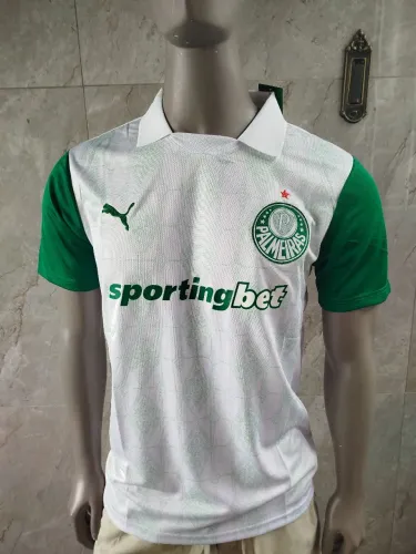 Camisa Palmeiras Branca Puma 2025 torcedor