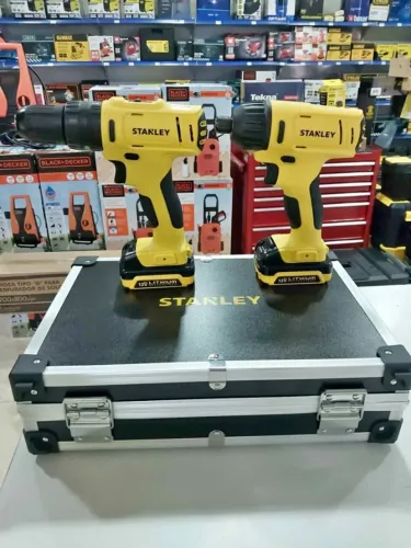Combo Parafusadeira e Chave de impacto 12v Profissional - Stanley (Nova)