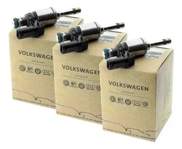 Kit 3 Bico Injetor Vw Up, Golf, Polo Tsi 15/21 Original Vw-04E906036AR.