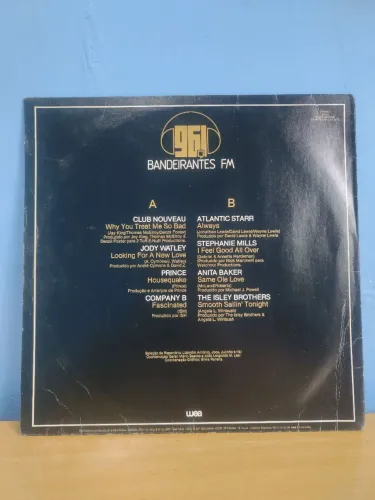 Disco de Vinil 96FM Bandenirantes