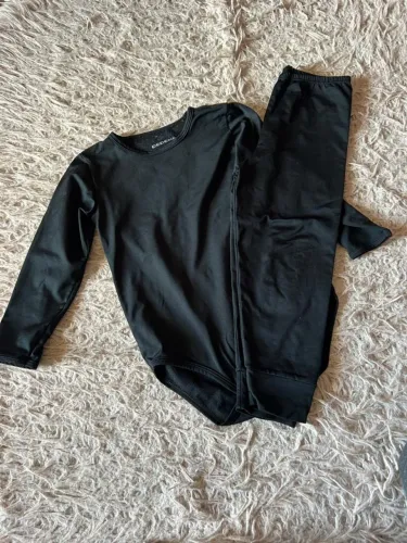 KIT 2 Conjuntos Body manga longa e Calça infantil térmicos DEDEKA TM03