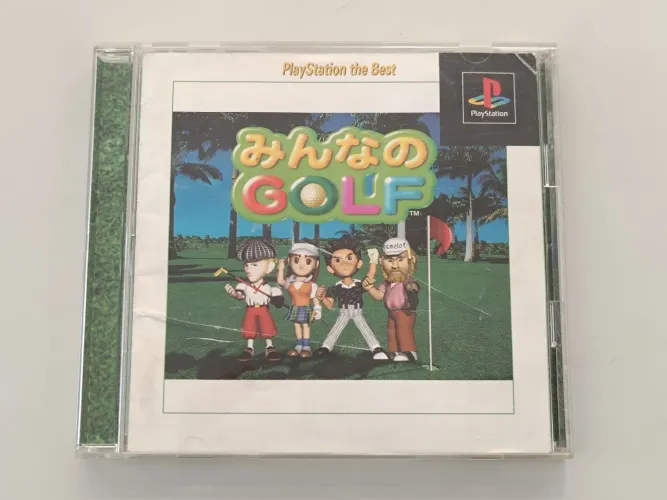 Jogo de Golf Japonês Original - Playstation 1