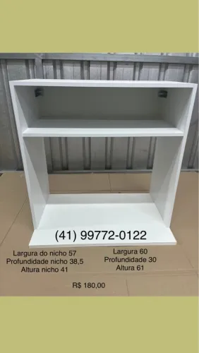 Nicho de Parede - Cozinha - Entrego 