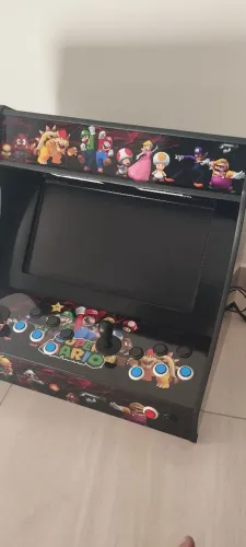 FLIPERAMA MULTIJOGOS Arcade Super Mario - clique nas fotos...