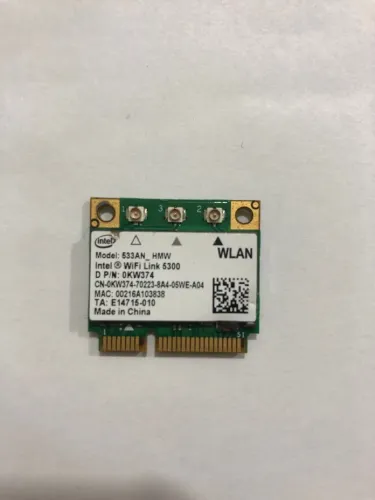 Placa Mini Pcie Wireless Dual Band Bluetooth 5.0 Seminovo Intel 5300