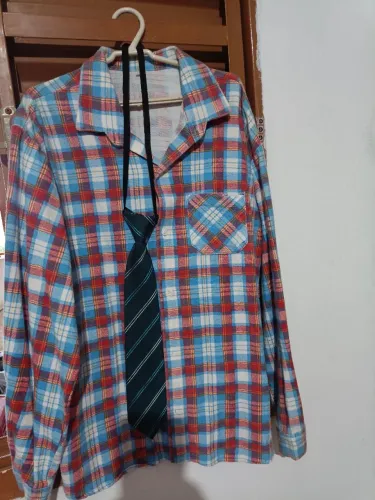 Camisa xadrez infantil