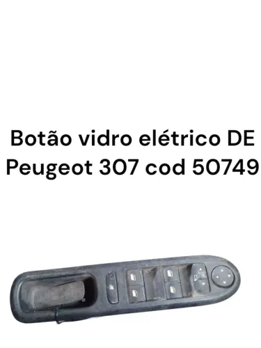 Botão Vidro Elétrico Peugeot 307