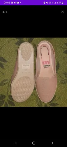 Sapatilha Moleca Rosa