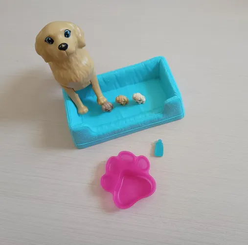 Cachorro da Barbie com Filhotinhos 