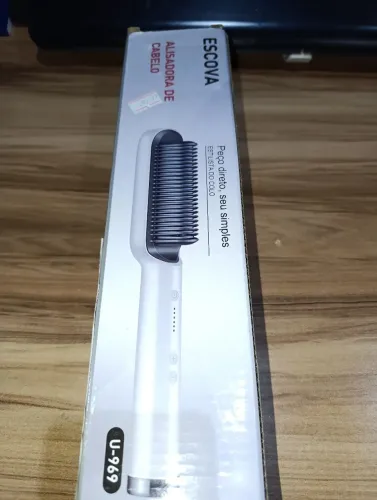 Escova Alisadora de Cabelo - Perfeita para estilizar o cabelo!