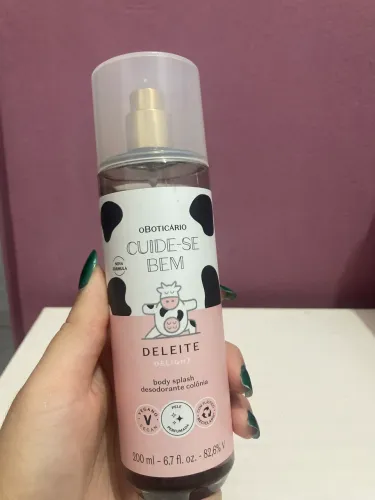 Body Splash De Leite